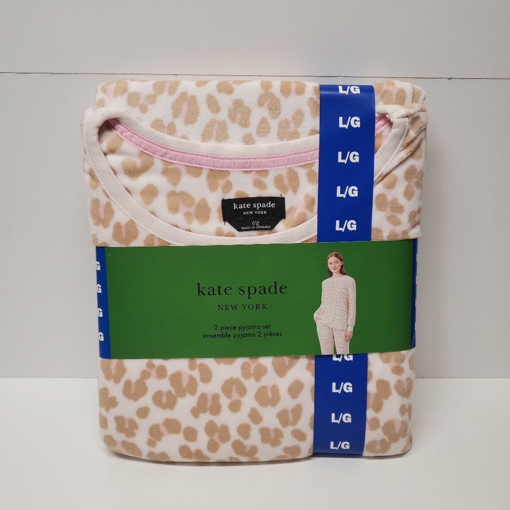 Kate spade 2 pieces Velour pyjama set 💕